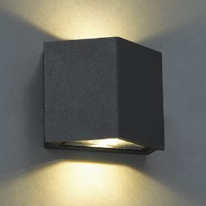 LED 포커스 방수 벽등(C형) 흑색